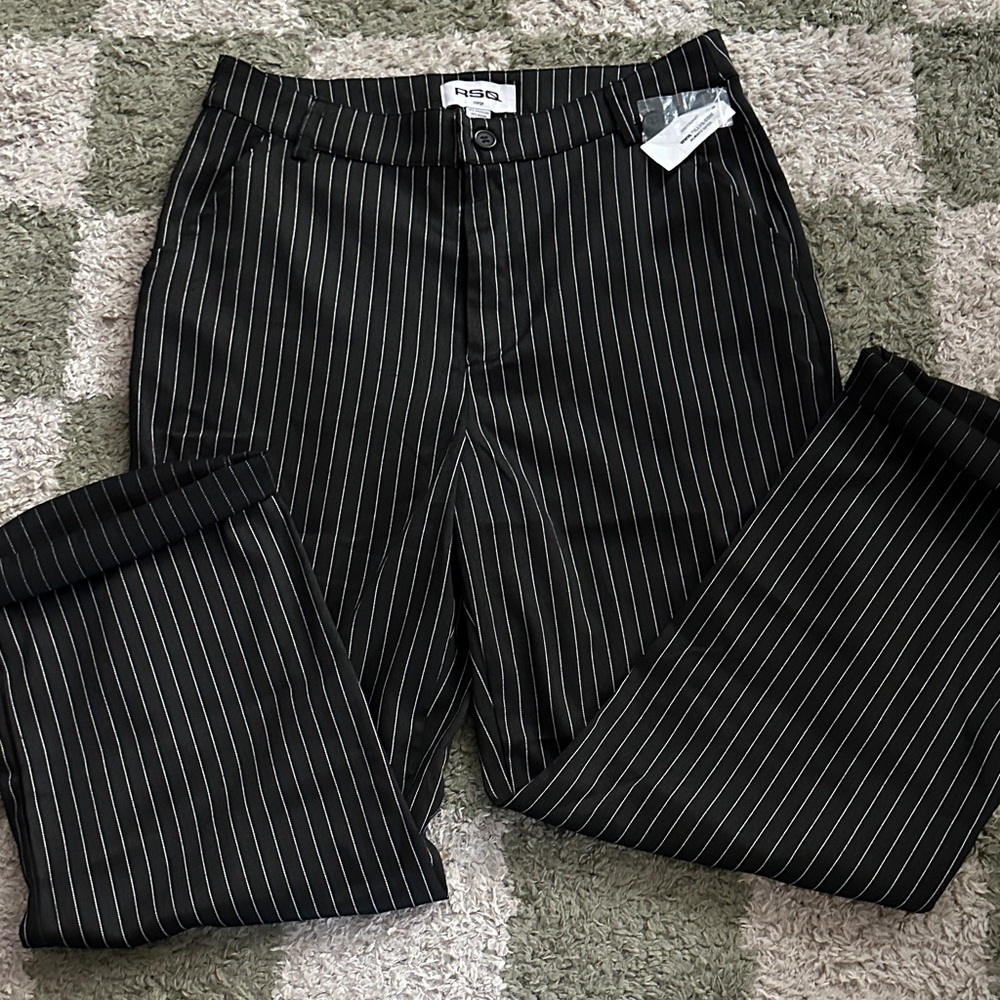 RSQ Pinstriped Dress Pants, Size XL